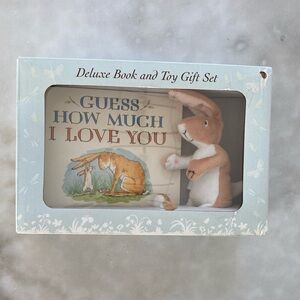 New! Guess how much I love you deluxe book and toy gift set